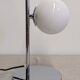 Space age lamp in white opaline from the 60s/70s