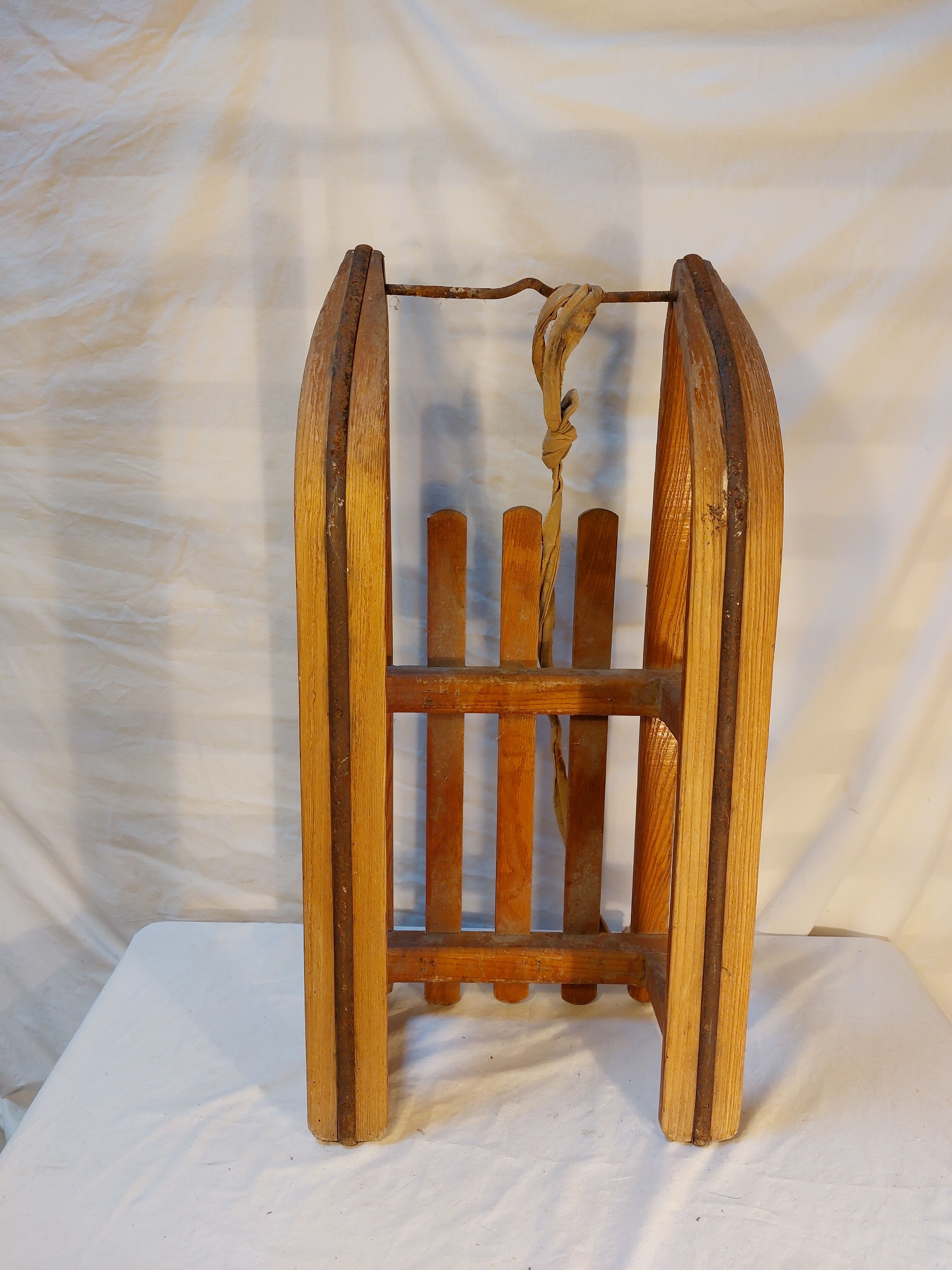 Old wooden sledge