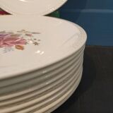 Assiettes plates Gien