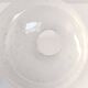 Art deco wall light clichy glass white brass porcelain