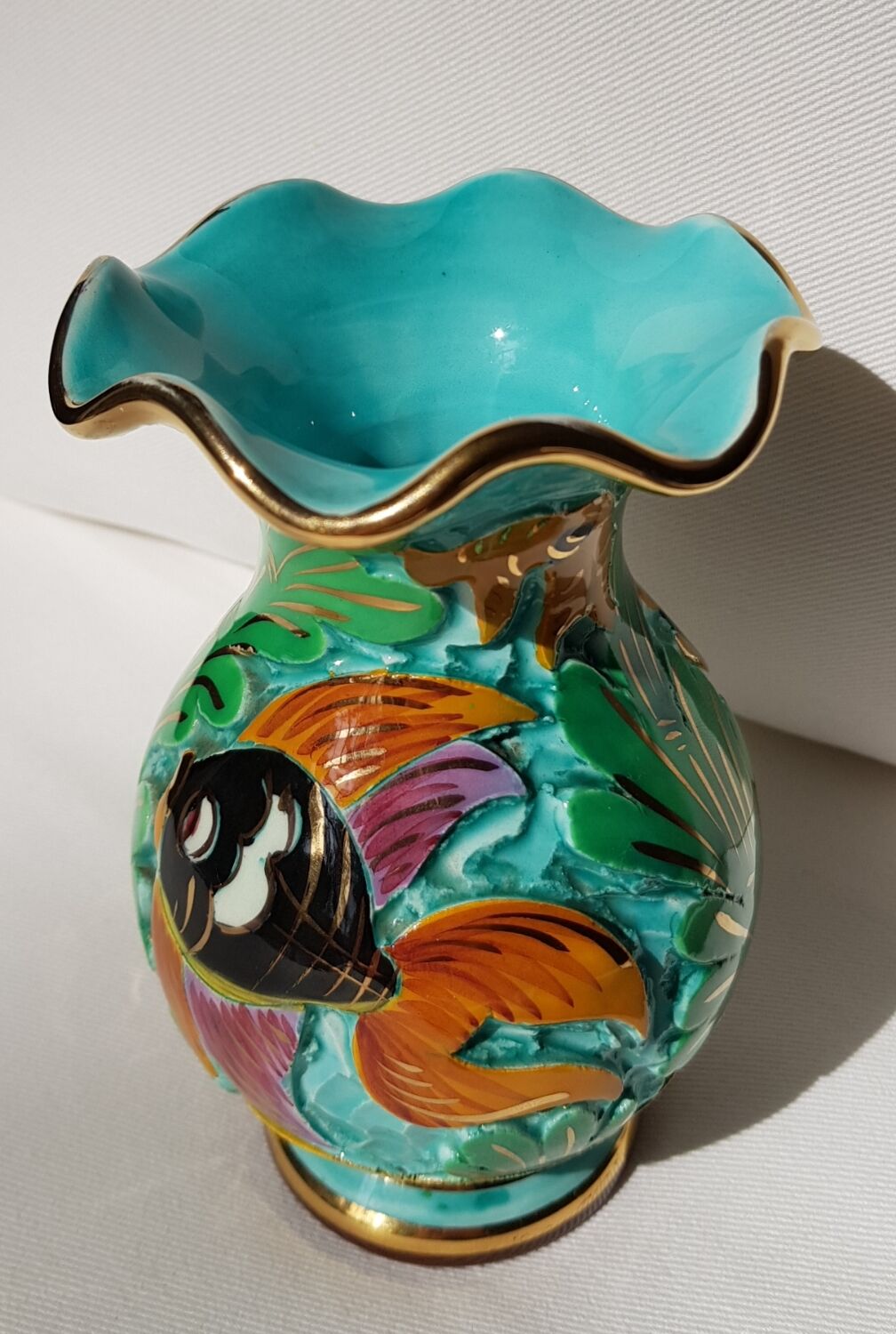 Vase céramique Monaco Cerdazur ca 1950