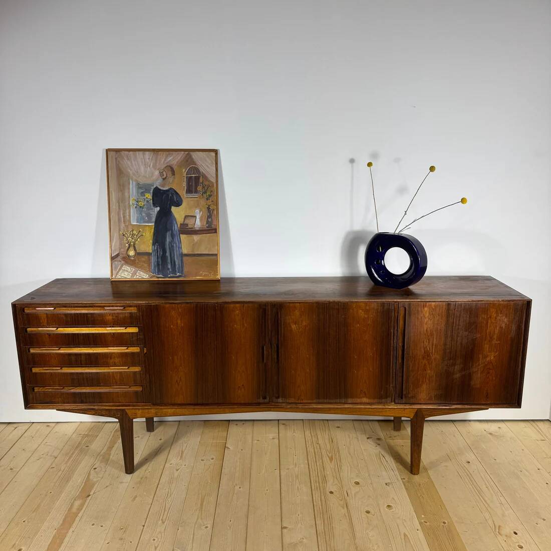 Danish buffet in rosewood – mid-century modern design, 1960.