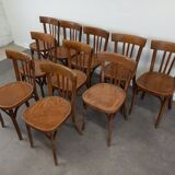 Baumann bistro chairs, set of 10