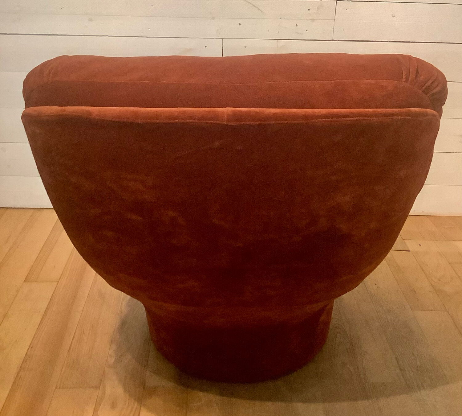 Velvet karate armchair by Michel Cadestin for Airborne