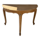 Golden oak console