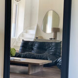 Old mirror Louis Philippe black ice mercury