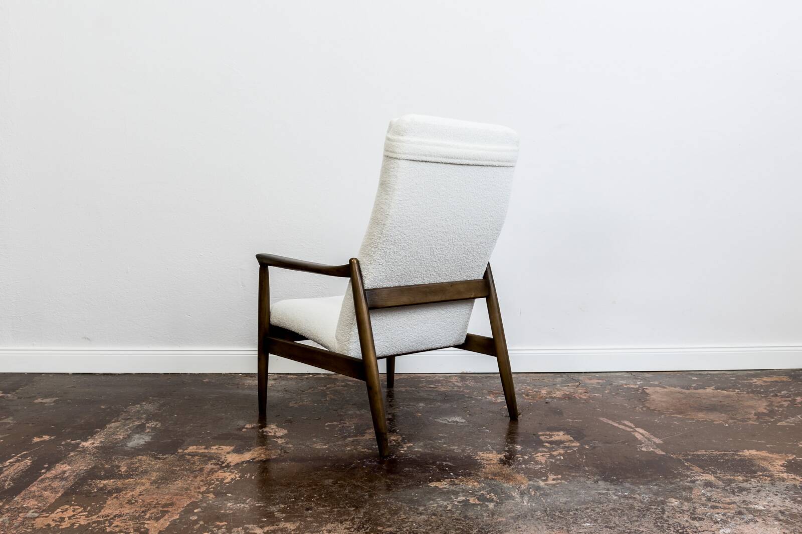 Mid-Century High Back Armchair by Edmund Homa, GFM, Poland, 1960s