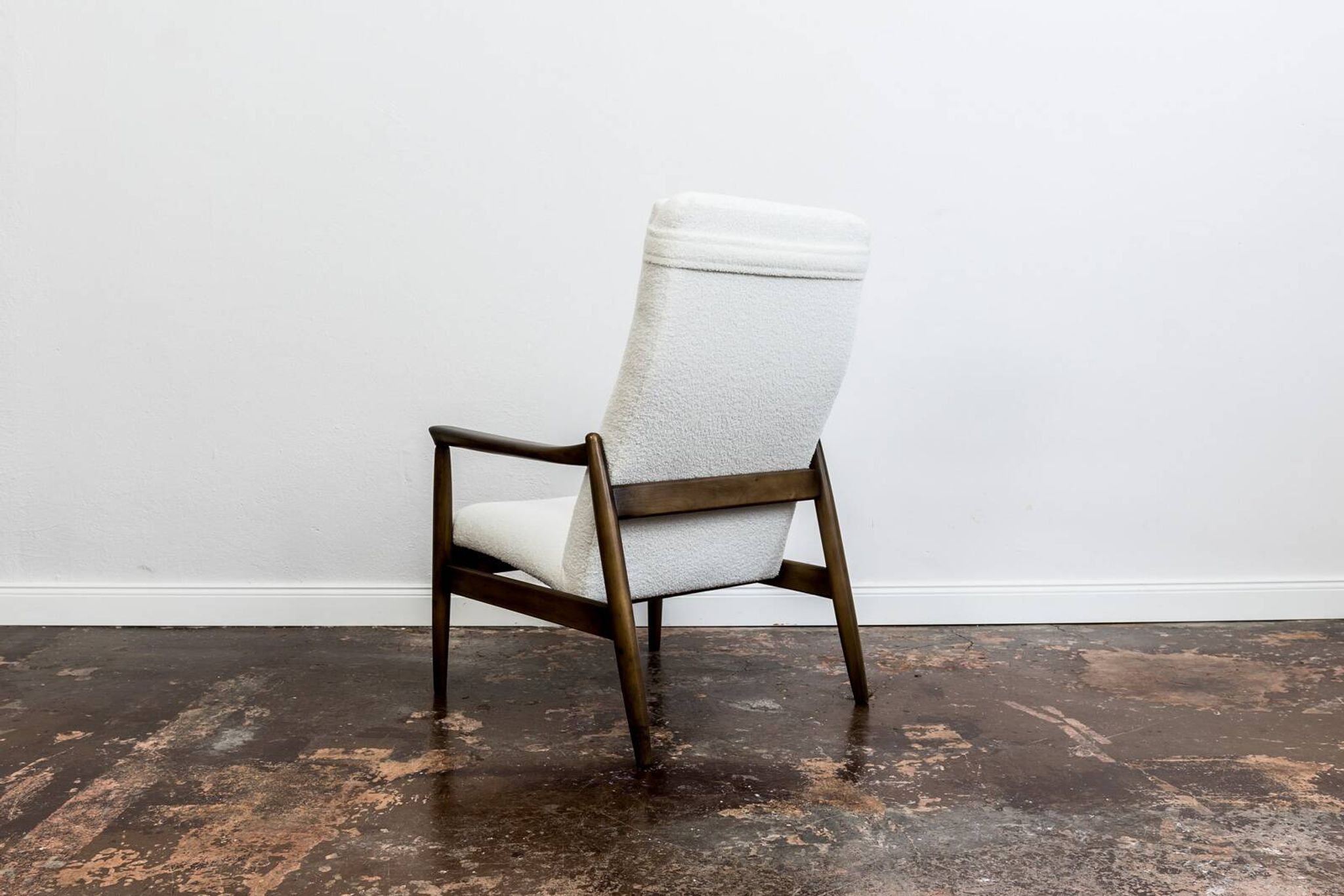 Mid-Century High Back Armchair by Edmund Homa, GFM, Poland, 1960s