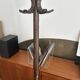 Baumann coat rack, swivelling parrot design from the 60s/70s in wood.