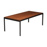 'T-angle' Low table in teak, designed by Florence Knoll for Knoll Int., 1950's