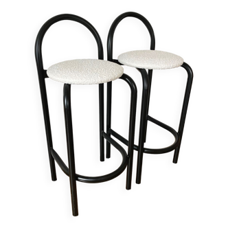 Pair of 80s bar stools