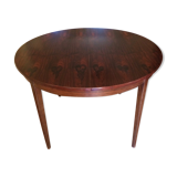 Round table rosewood, extendable