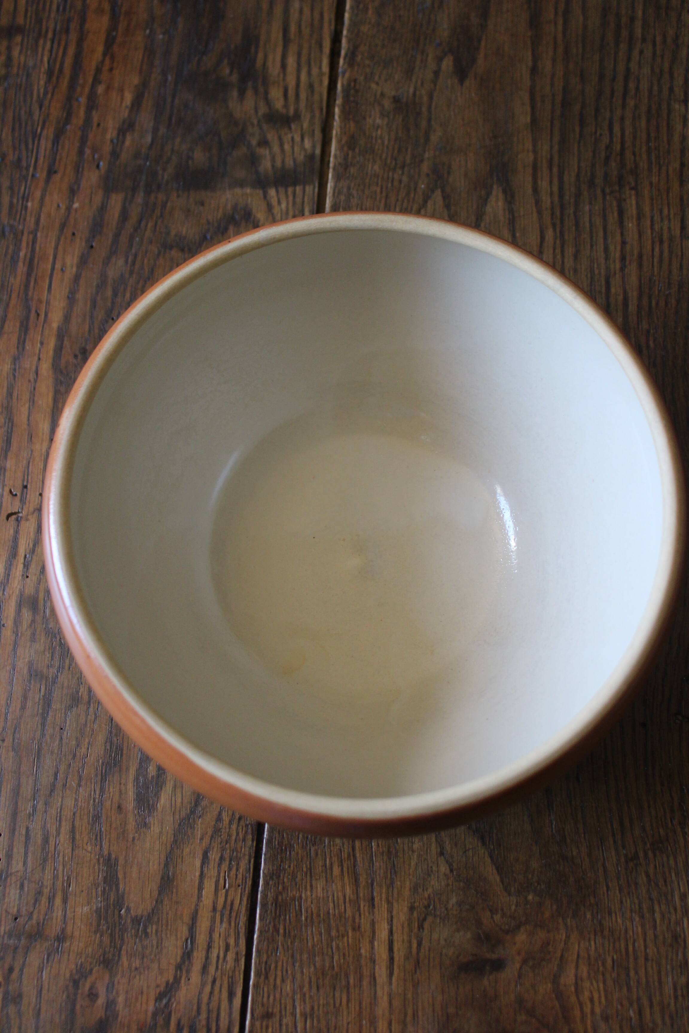 Vintage digoin stoneware salad bowl