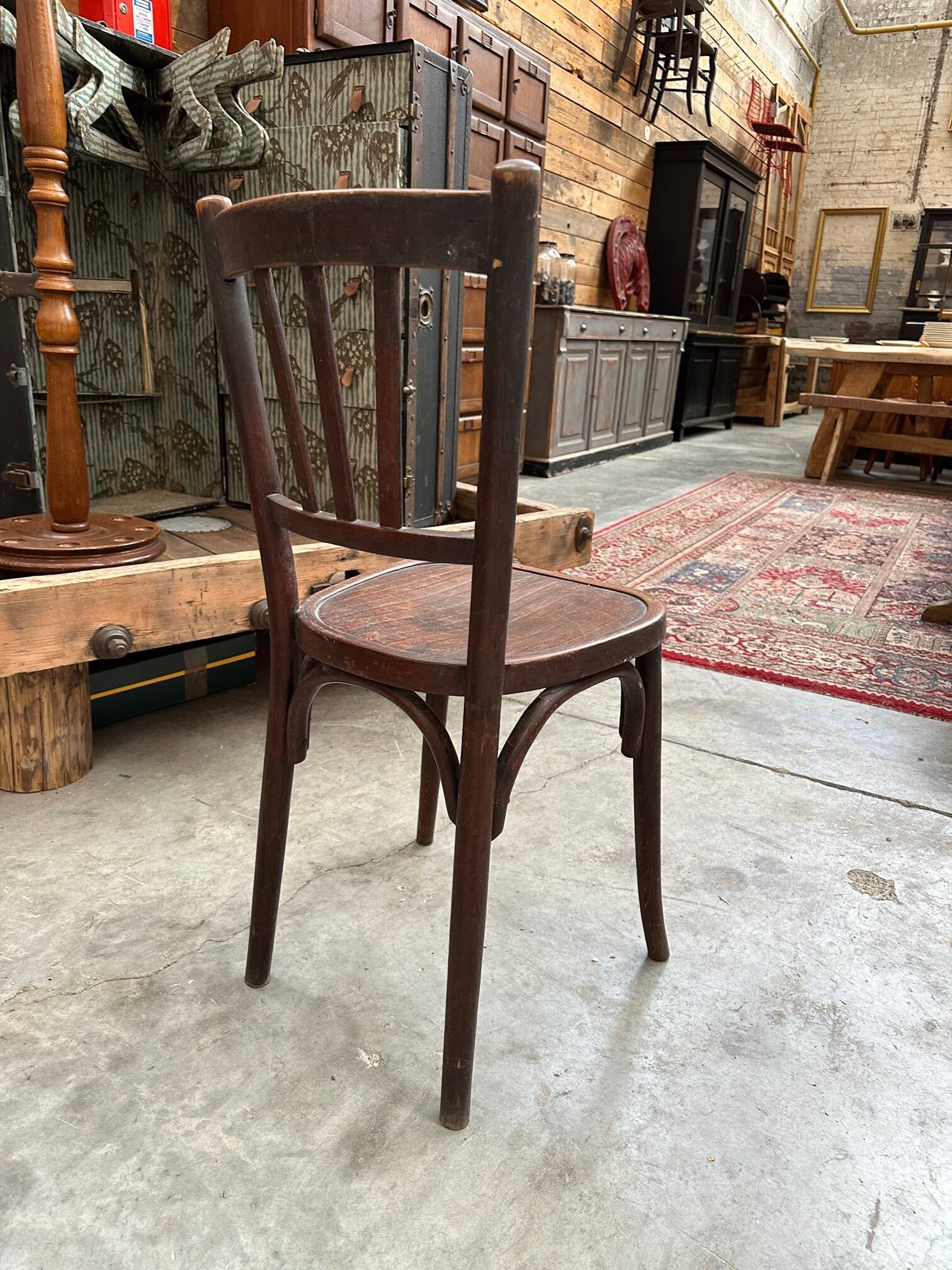 Suite of 9 bistro chairs from the early 20th century