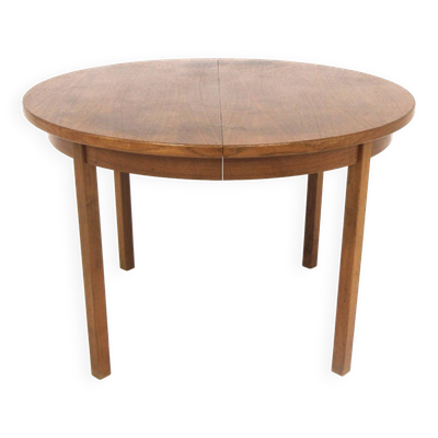 Table de salle à manger en teck, Hugo Troeds, Bjärnum, Suède, 1960