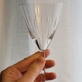 6 wine / port glasses in Baccarat cut crystal? 1930s