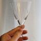 6 wine / port glasses in Baccarat cut crystal? 1930s