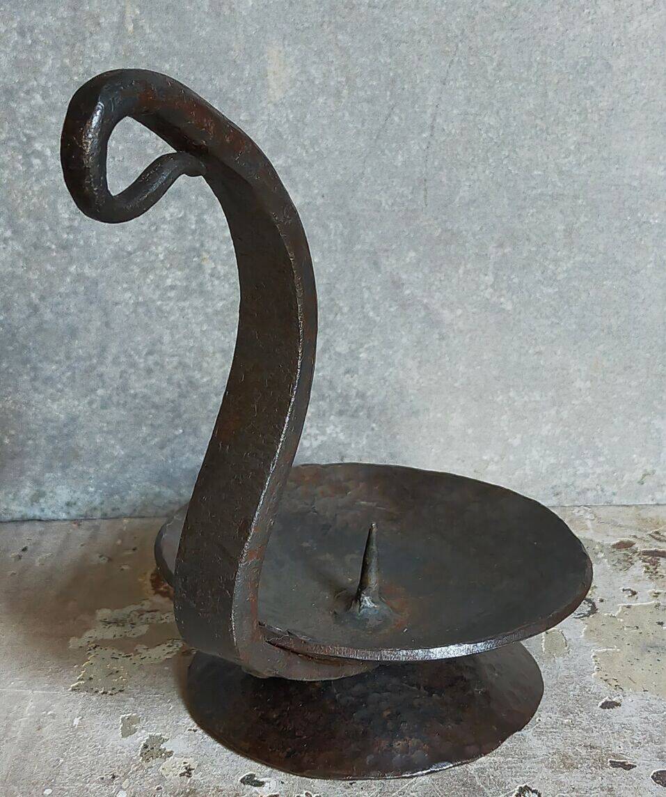 Brutalist candle holder from the 50s