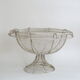Vintage braided wire fruit basket