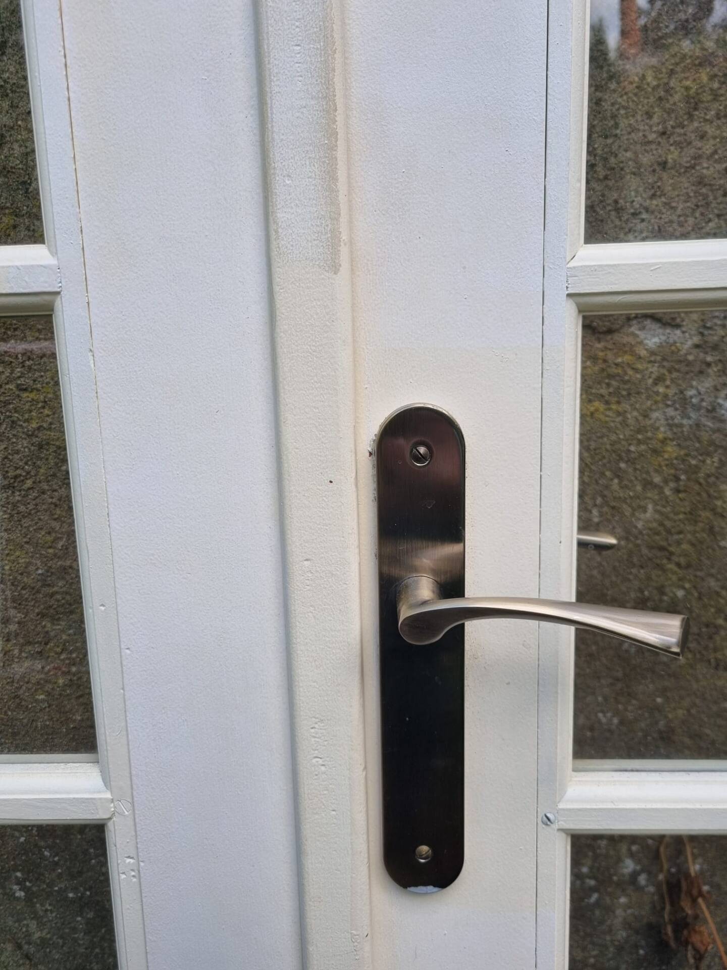 Double old doors