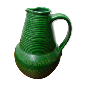 pichet vintage West GErman poterie par Wilhelm Kagel