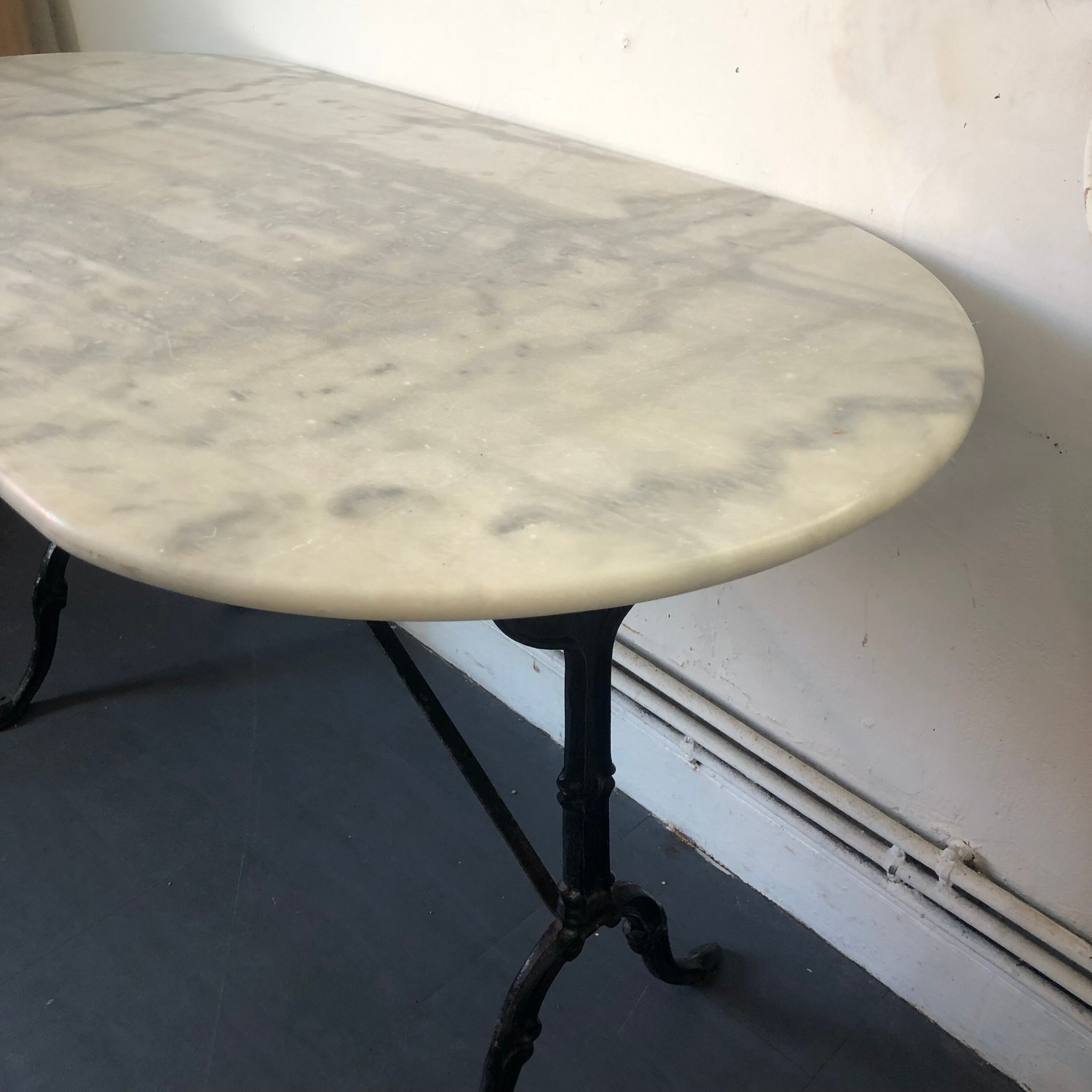 Marble bistro table