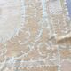 Vintage hand-embroidered tablecloth 127x134 cm
