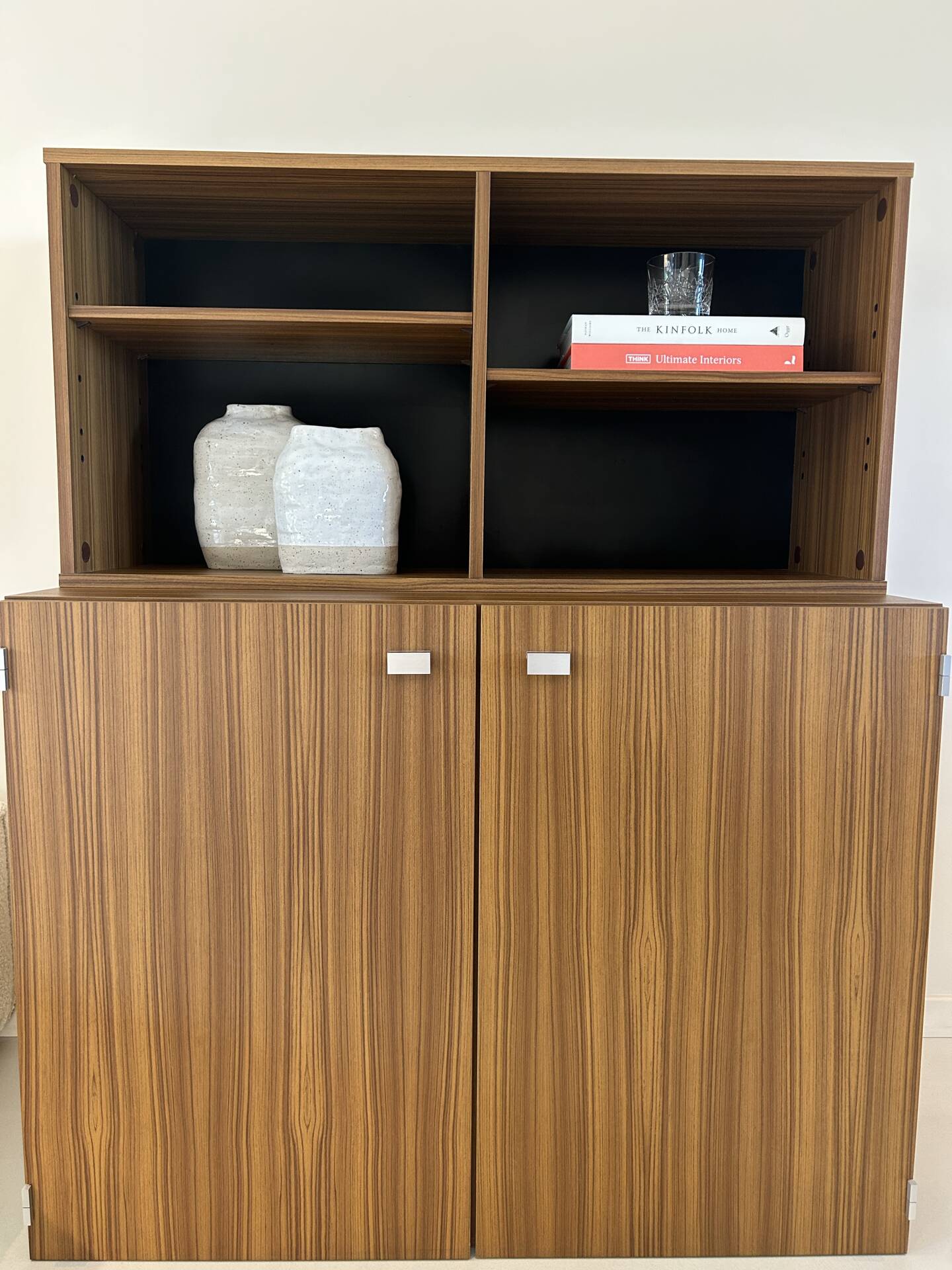 Vintage Meurop storage furniture, 1970s — teak, Belgian design