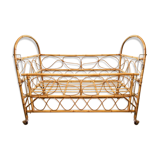 Baby vintage rattan bed
