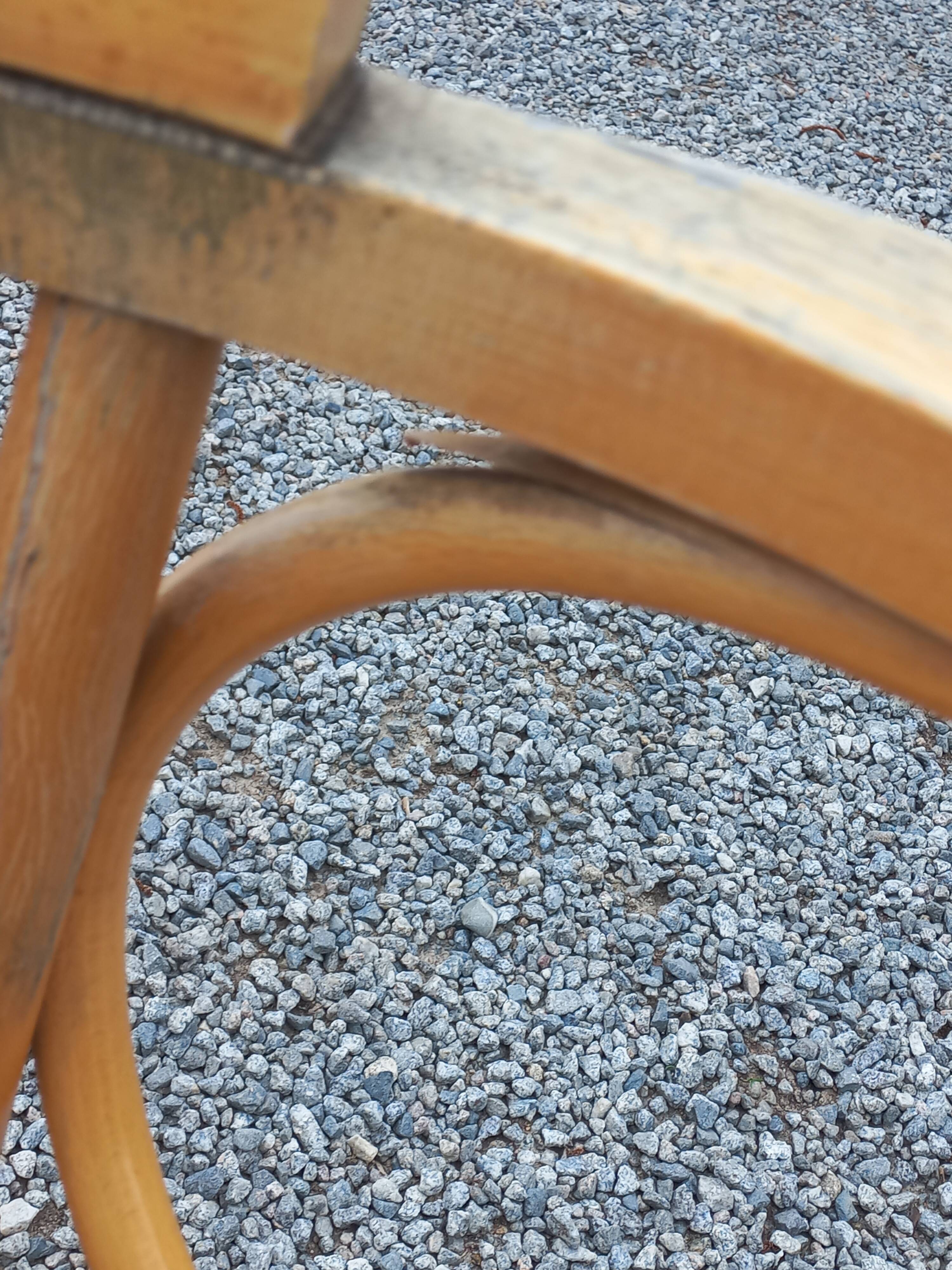 Set of 8 bistro chairs from the 50s/60