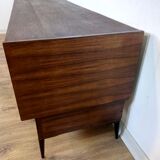 Scandinavian teak and rosewood sideboard