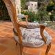 fauteuil cabriolet de style Louis XV