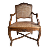 Regency armchair with stretcher