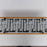 Table low mid-century tiled ceramic, Germany