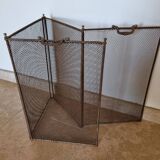 Fire barrier grille