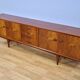 Enfilade XL hollandais en palissandre par William Watting pour Fristho, années 1960