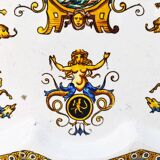 Old Gien earthenware serving dish