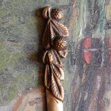 Art Nouveau brass paper cutter