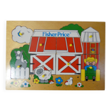 puzzle en bois Fisher Price la ferme.