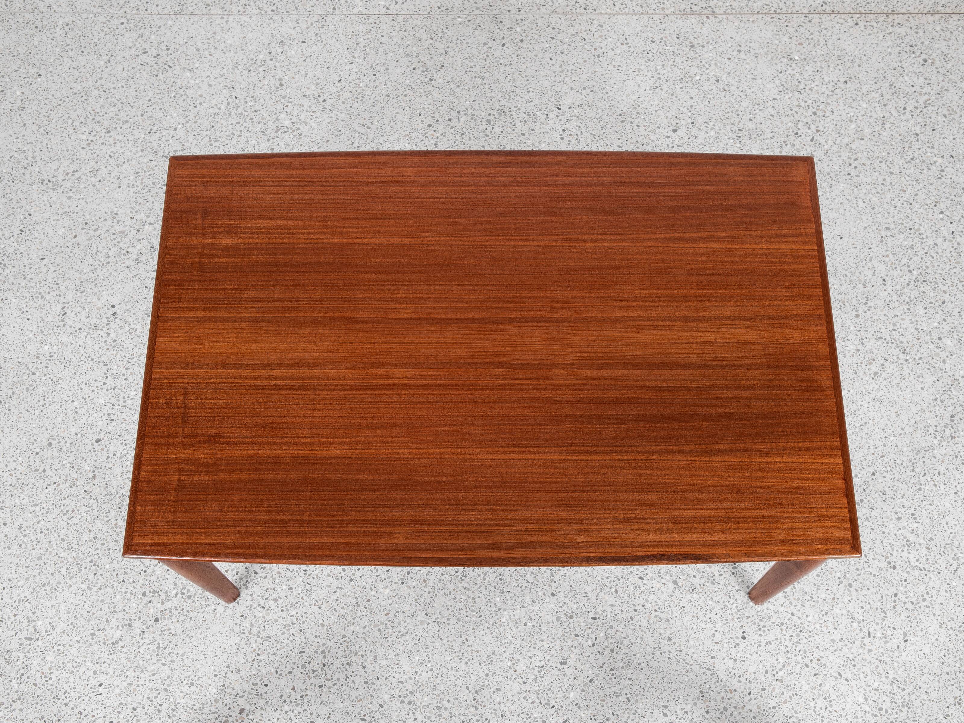 Midcentury Danish dining table in teak by Grete Jalk for Glostrup 1960s