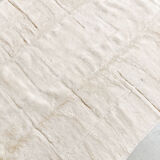 Moroccan Berber carpet m'rirt unbleached with engraved patterns 2,44x1,64m