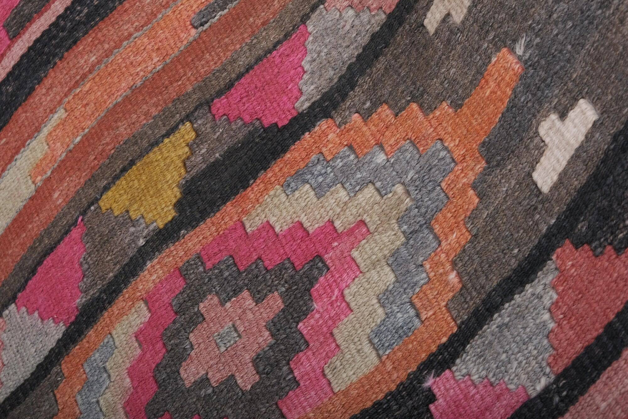 Vintage Turkish hallway rug 70x698 cm