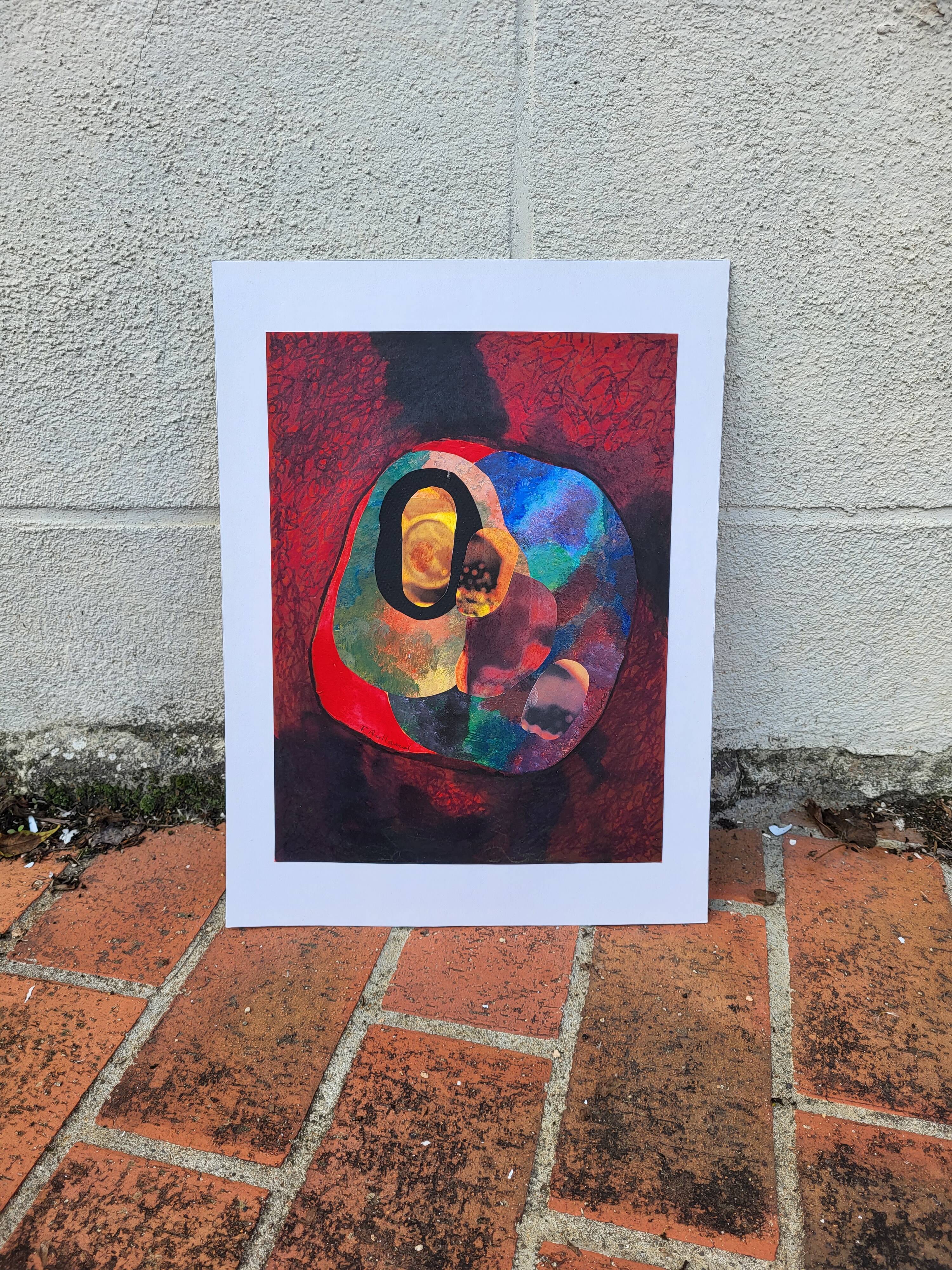 Collage Drawing Fernand Rolland crac Tremblay