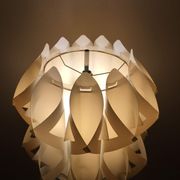 Mid century white floor lamp - 1960