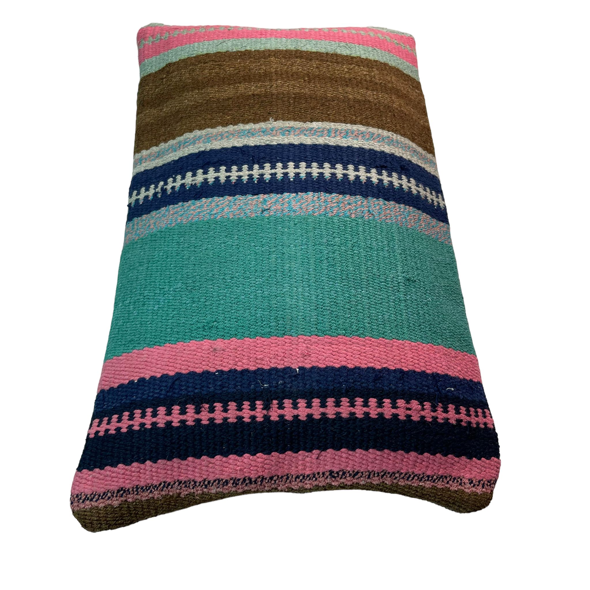 Housse de coussin kilim turc vintage 30x50cm