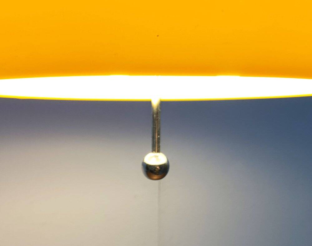 Cabras pendant lamp in Space Age style from the mid-century by Luigi Massoni for Guzzini, 1960s.