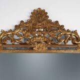 20th Century Baroque Revival Mirror Deknudt in Gilded Resin, Belgium