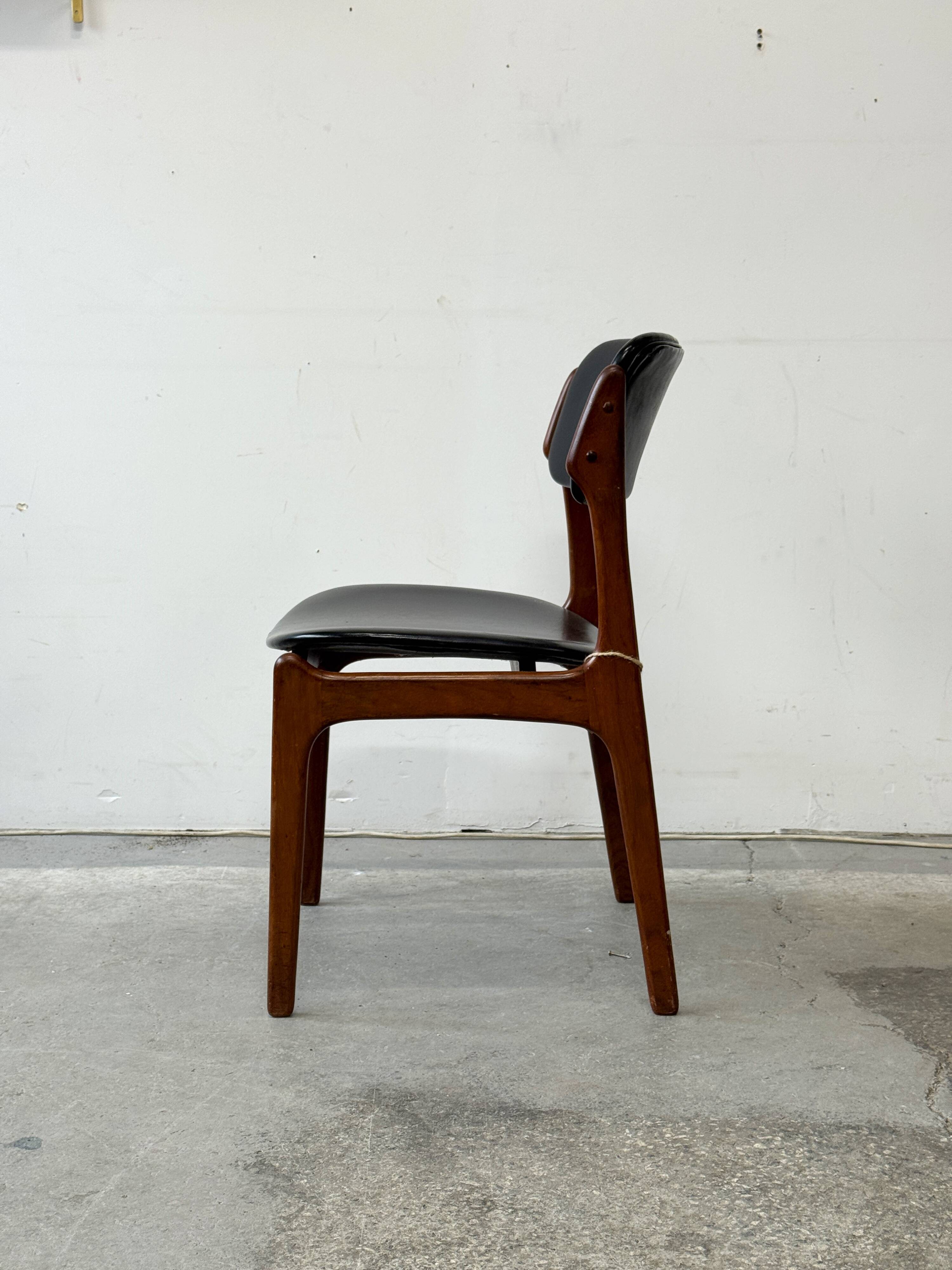 Teak Chair, Model OD49, E. Buch, Denmark 1960s/1970s