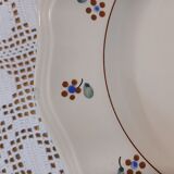 12 old Digoin and Sarreguemines soup plates