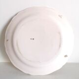 Plate in Nevers earthenware